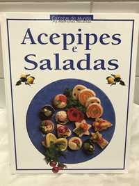 Livro “Acepipes e saladas”, cozinhas no mundo