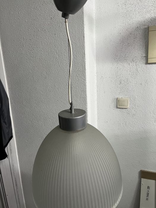 Candeeiro vidro cozinha