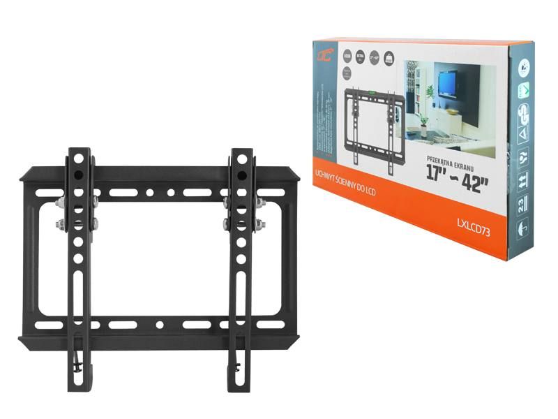 Uchwyt wieszak telewizora naścienny LCD LED 17-42" 25KG LXLCD73