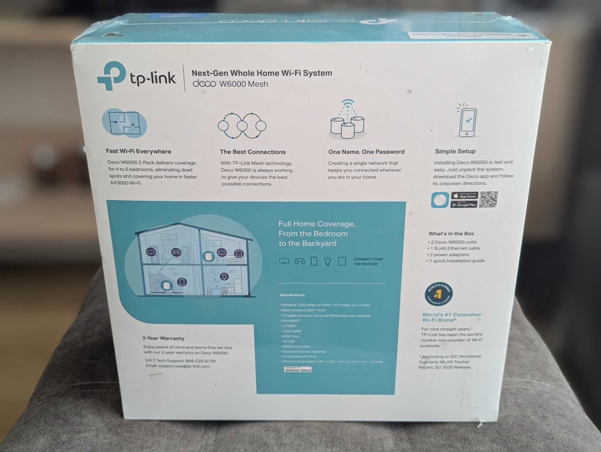 TP-Link Deco W6000 (TP-Link x60) мesh роутер