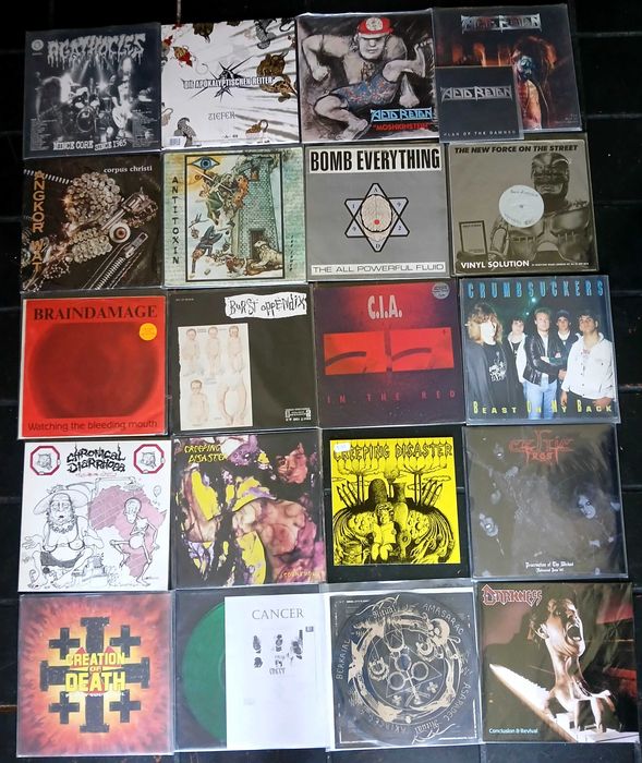 Thrash Metal 80s/90s Vinildl de época