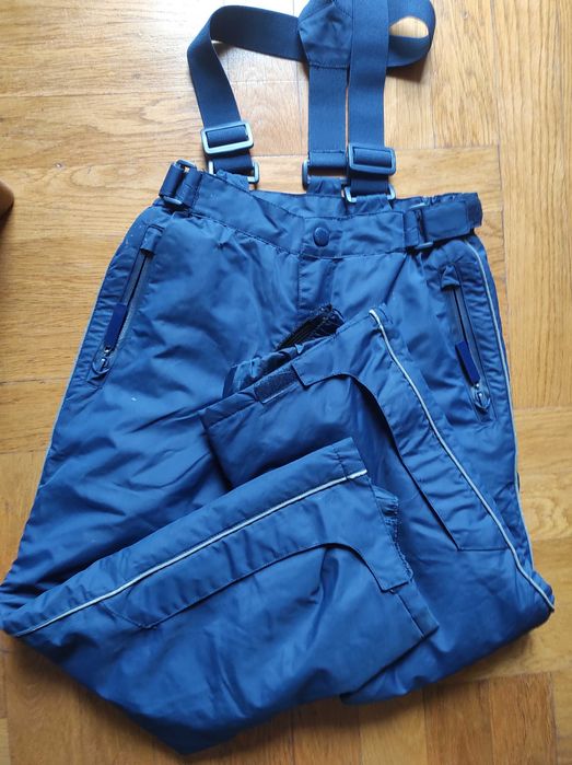 Granatowe spodnie ocieplane cool club 128