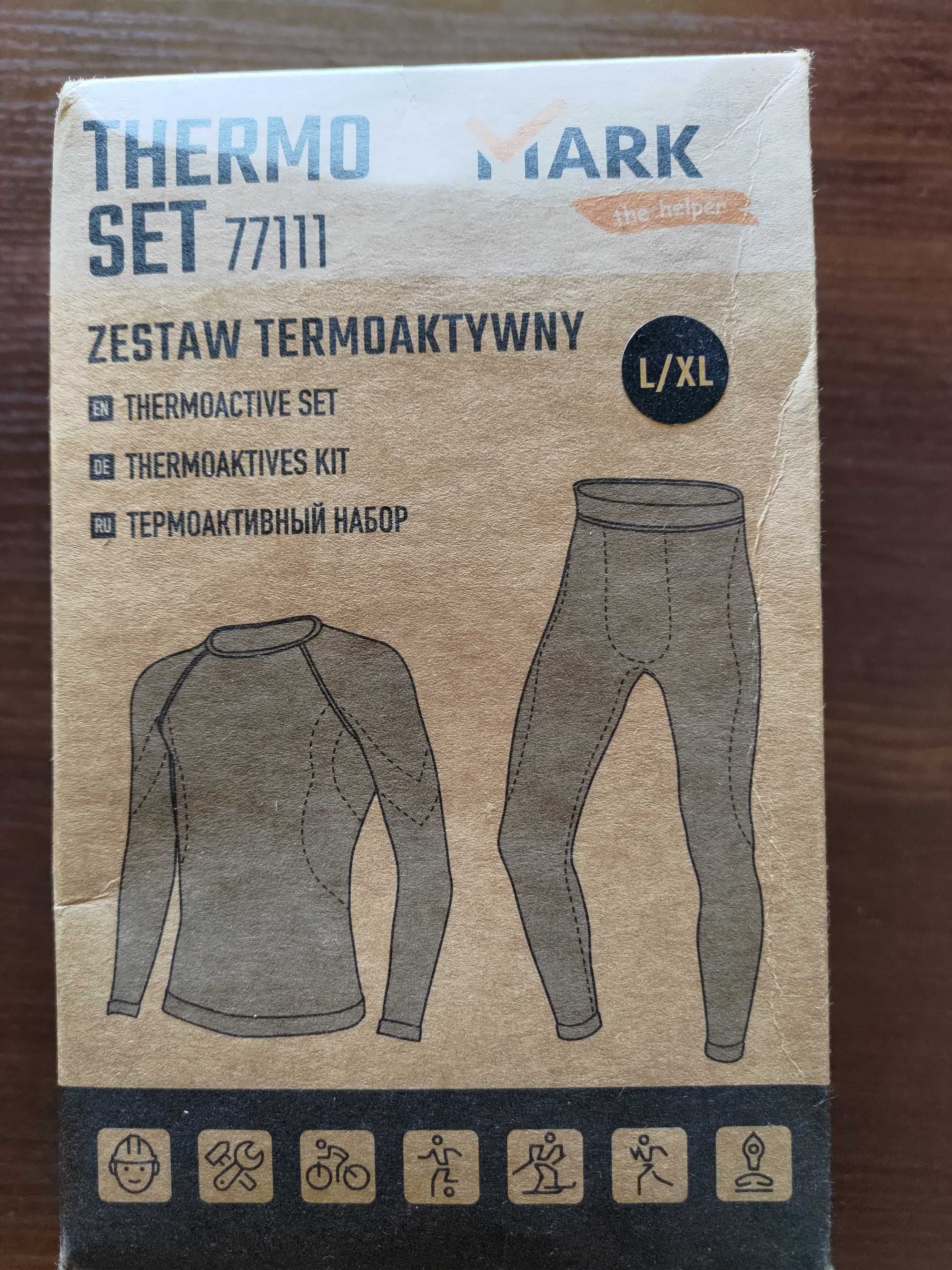 MARK Thermo Set - Bielizna termoaktywna - komplet _ NOWY L/XL