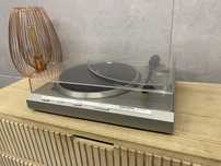 Gramofon Grundig PS-2500 vintage, stebrny wkladka Audiotechnica