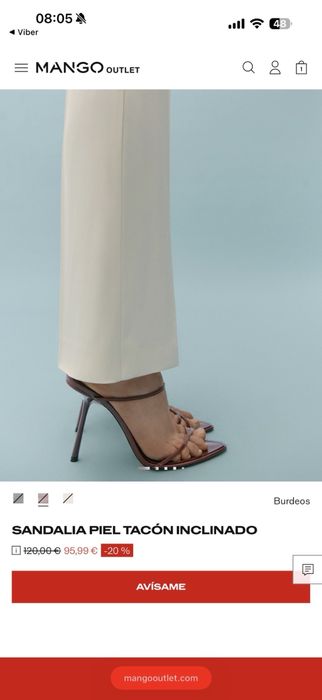 Босоніжки victoria beckham & mango