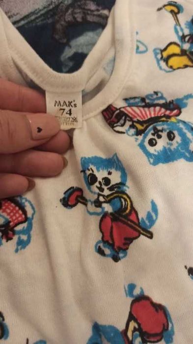 Pajacyk dziecięcy unisex w rozmiarze 74cm