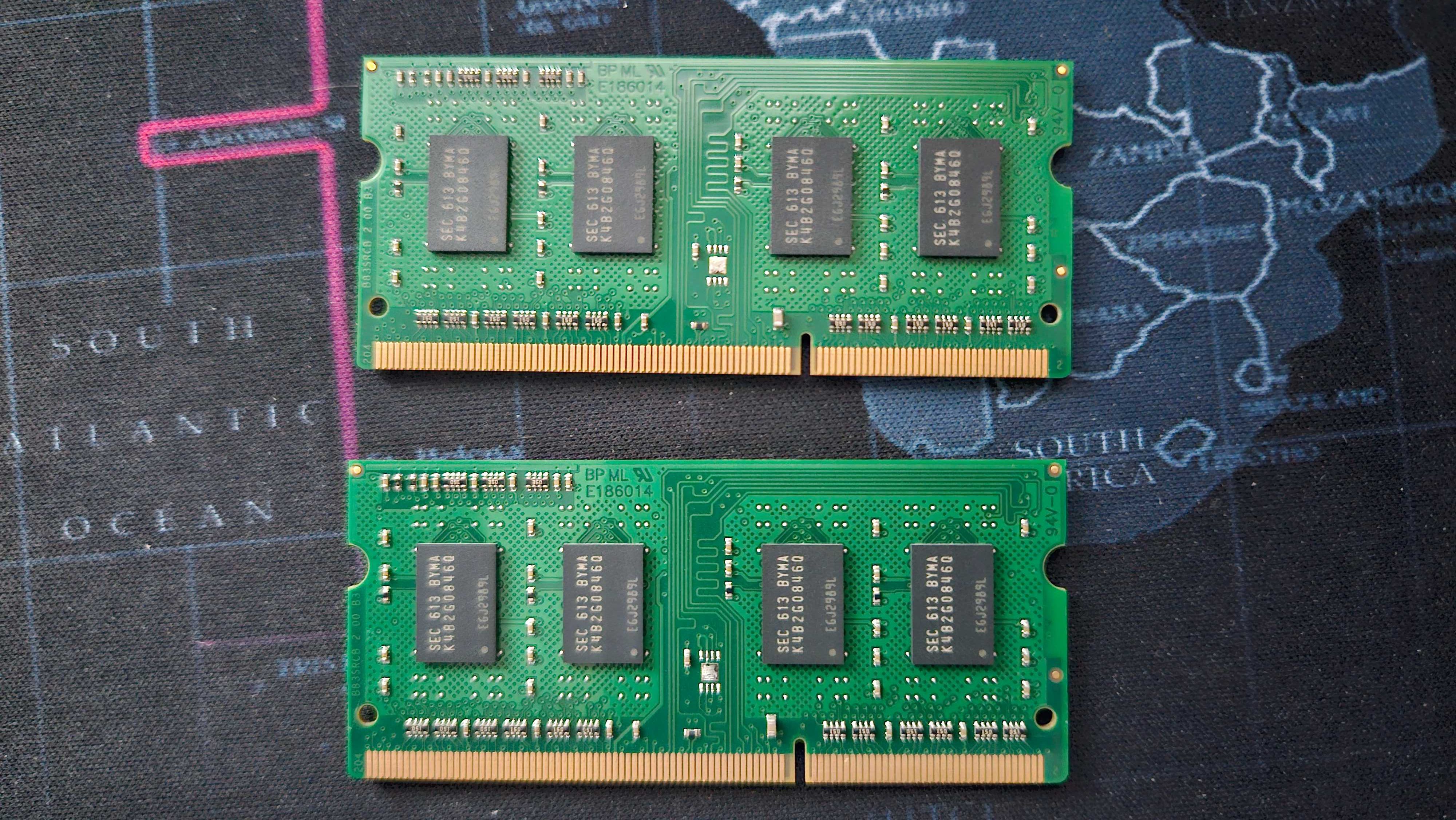 Pamięć RAM DDR3 L 2 x 2GB = 4GB 1,35V SO-DIMM 1600 (laptop, QNAP, NAS)