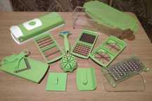 Набір Genius Nicer Dicer для чищення і подрібнення овочів, фруктів