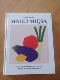 Książka Mniej mięsa Sylwia Majcher wege wegetariańskie przepisy