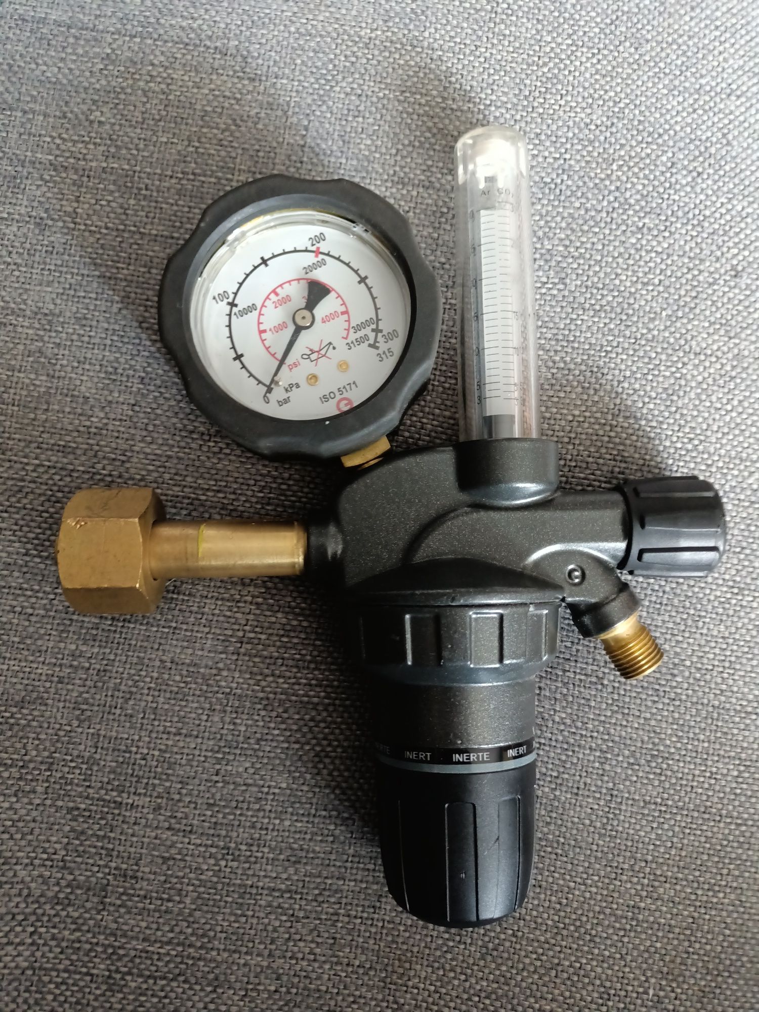 Reduktor butlowy Argon CO2 z rotametrem