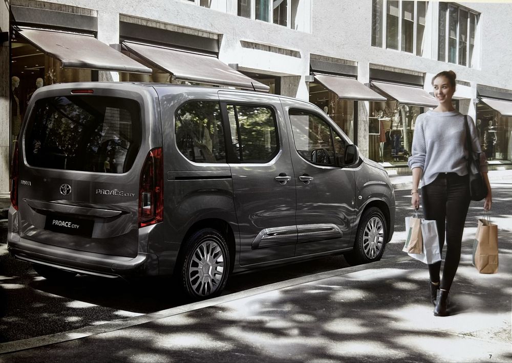 Toyota Proace City Verso Prospekt Katalog Język Polski