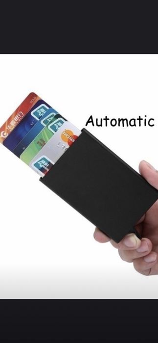 Carteira automática 8 cartões