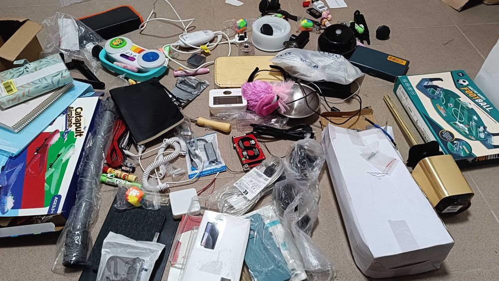 box karton mix do domu akcesoria i elektronika uszkodzona