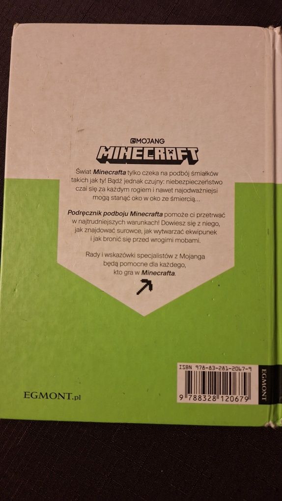 Książka minecraft. Podręcznik podboju minecrafta