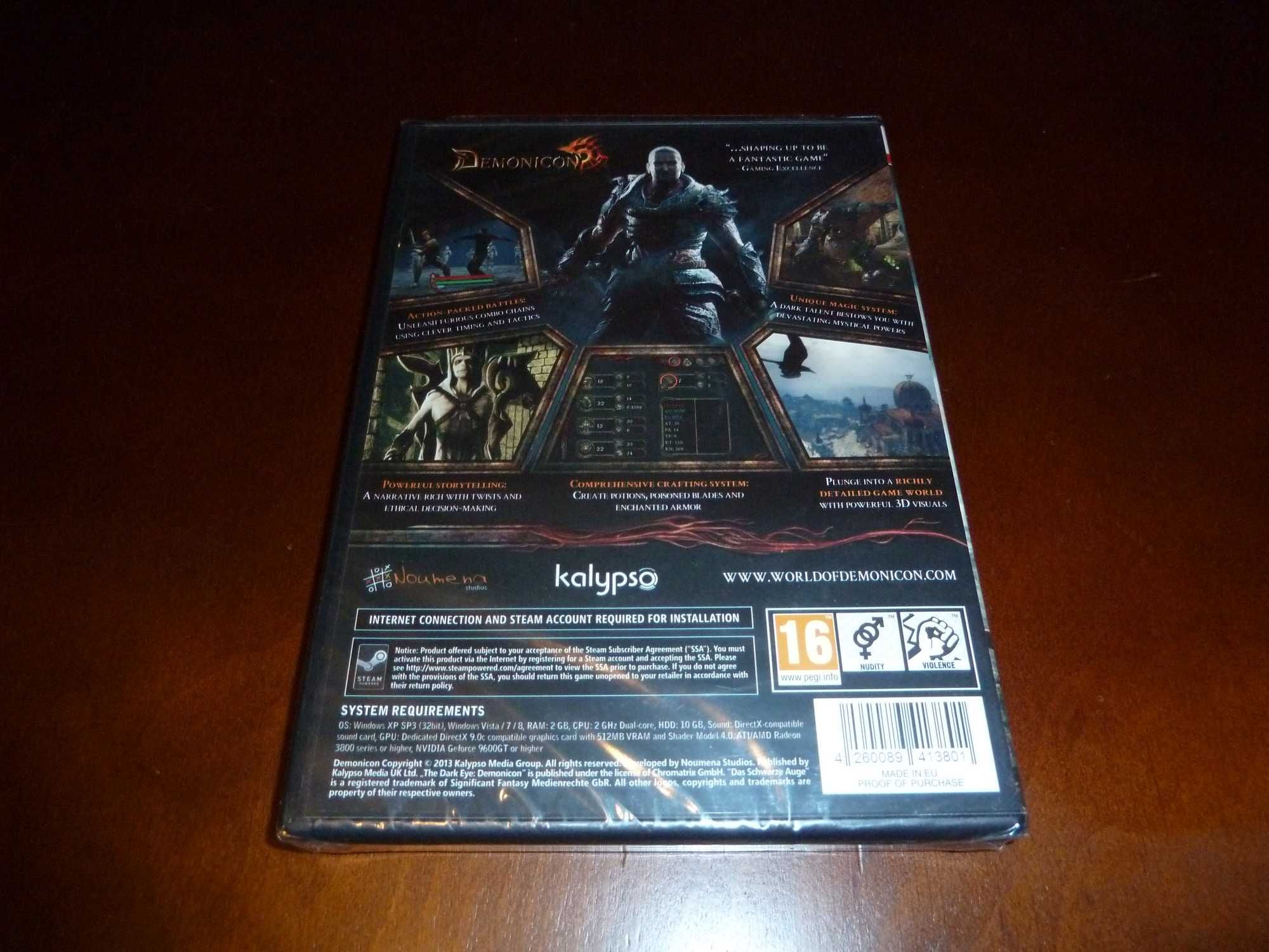 Demonicon na PC, nowa, w folii,  jedyna!