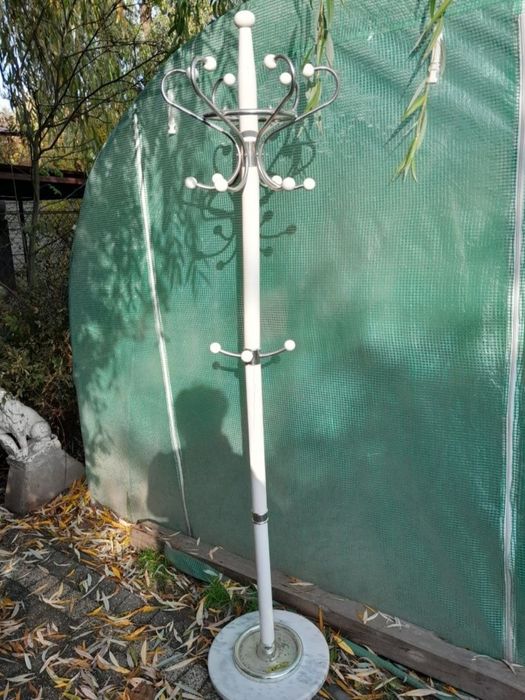 Wieszak na ubrania podstawa marmur