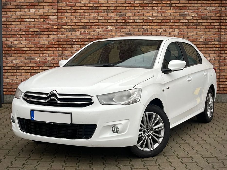 Citroën C-Elysée 1.6 VTi 115KM Exclusive, Bezwypadkowy, Salon PL, Hak