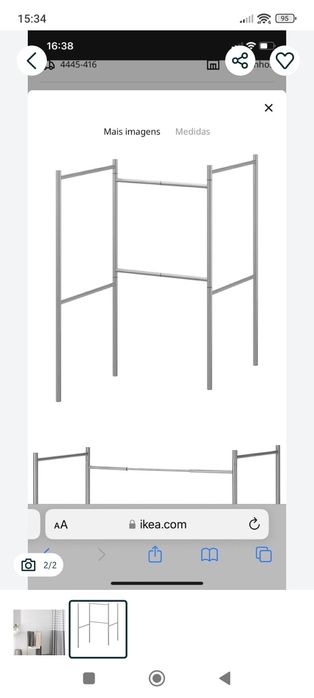 Toalheiro de pé IKEA