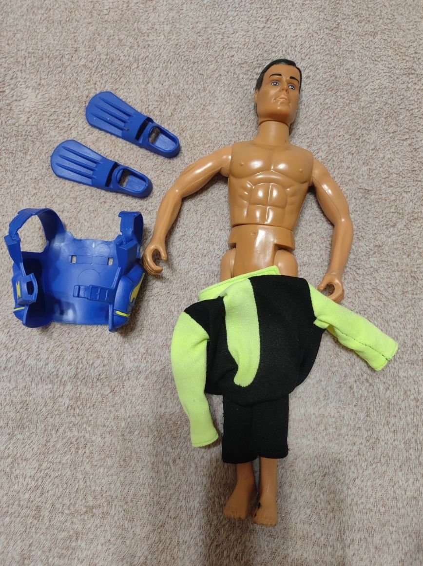 Лялька хлопець Кен, Ken, для купания, іграшка 30 см