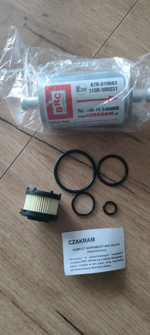 Zestaw filtrów BRC