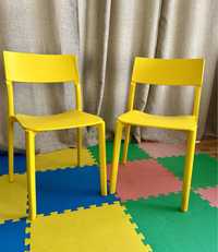 Cadeira IKEA amarela (2 unid.)