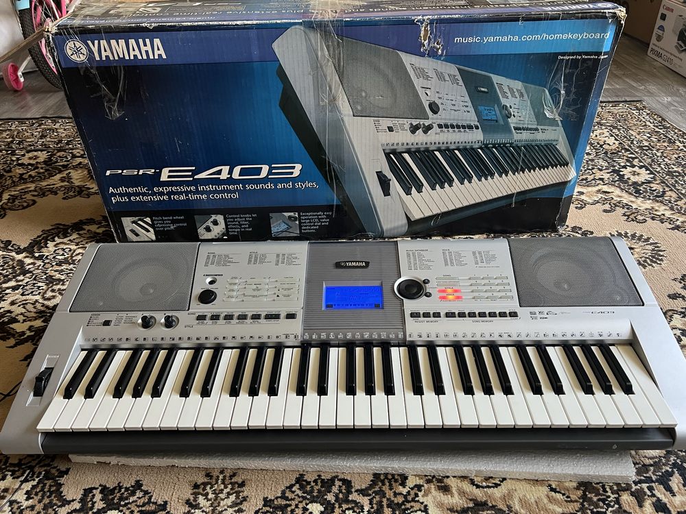 Продам синтезатор YAMAHA PRS-403