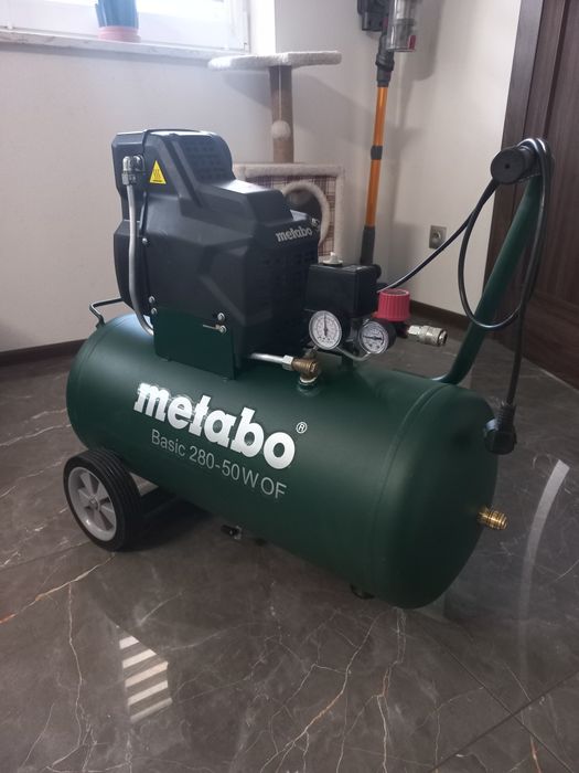 KOMPRESOR METABO 50L Bezolejowy BASIC 280-50 W  OF