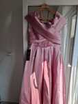 Vestido de gala cor de rosa