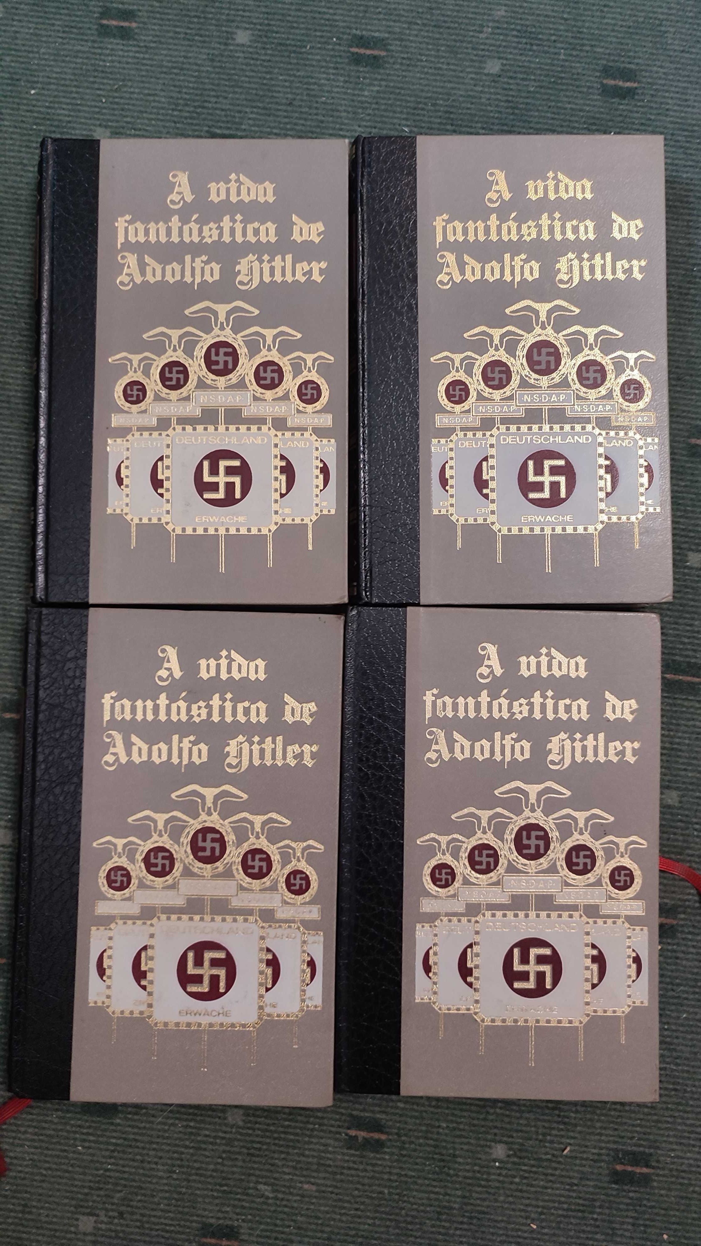A Vida Fantástica de Adolfo Hitler - 4 Volumes