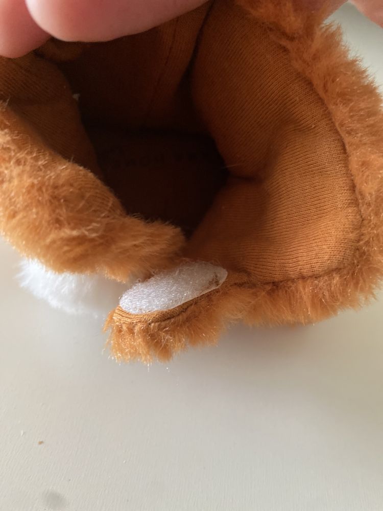 Pantufas Botinhas Peluche  bebé Zara Home Rapoza 17, Leão 26