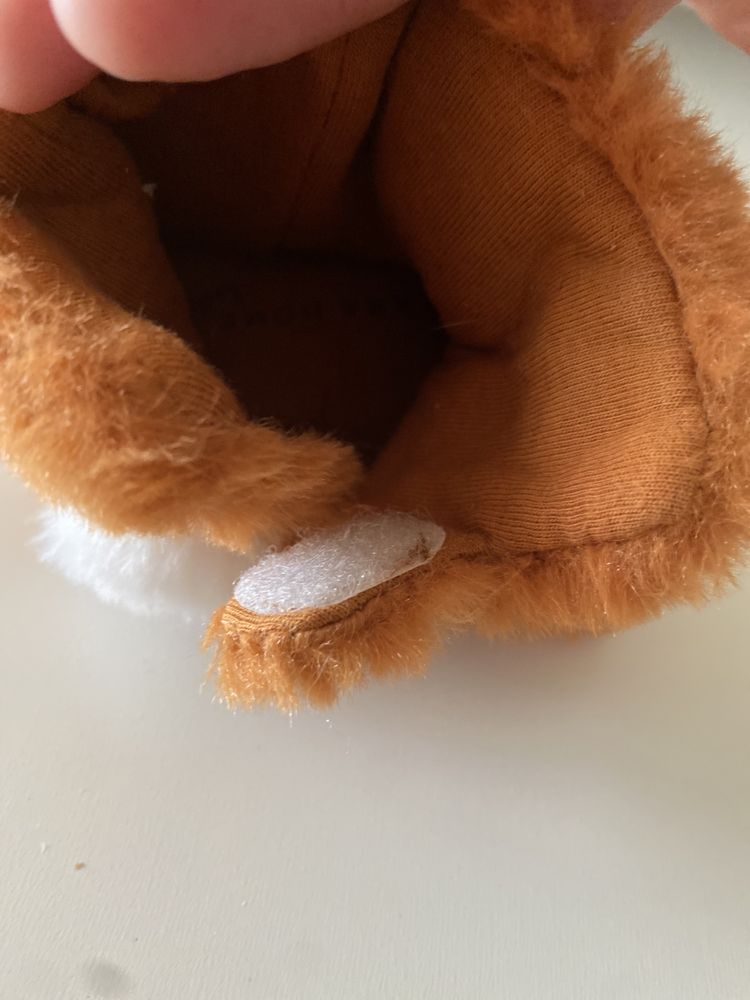 Pantufas Botinhas Peluche  bebé Zara Home Rapoza 17, Leão 26