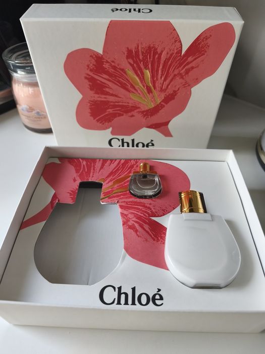 Zestaw Chloe nomade perfumy i balsam perfumowany miniaturka notino