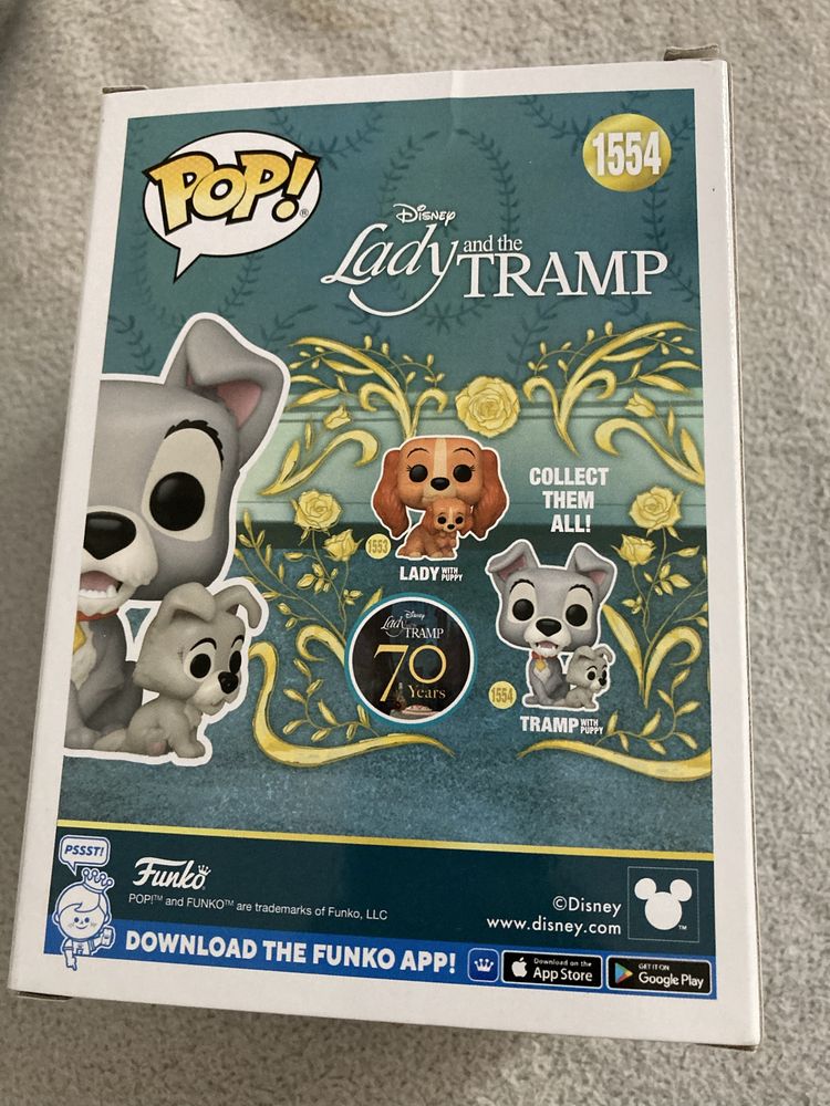 Funko pop lady tramp 1554 zobacz inne pop