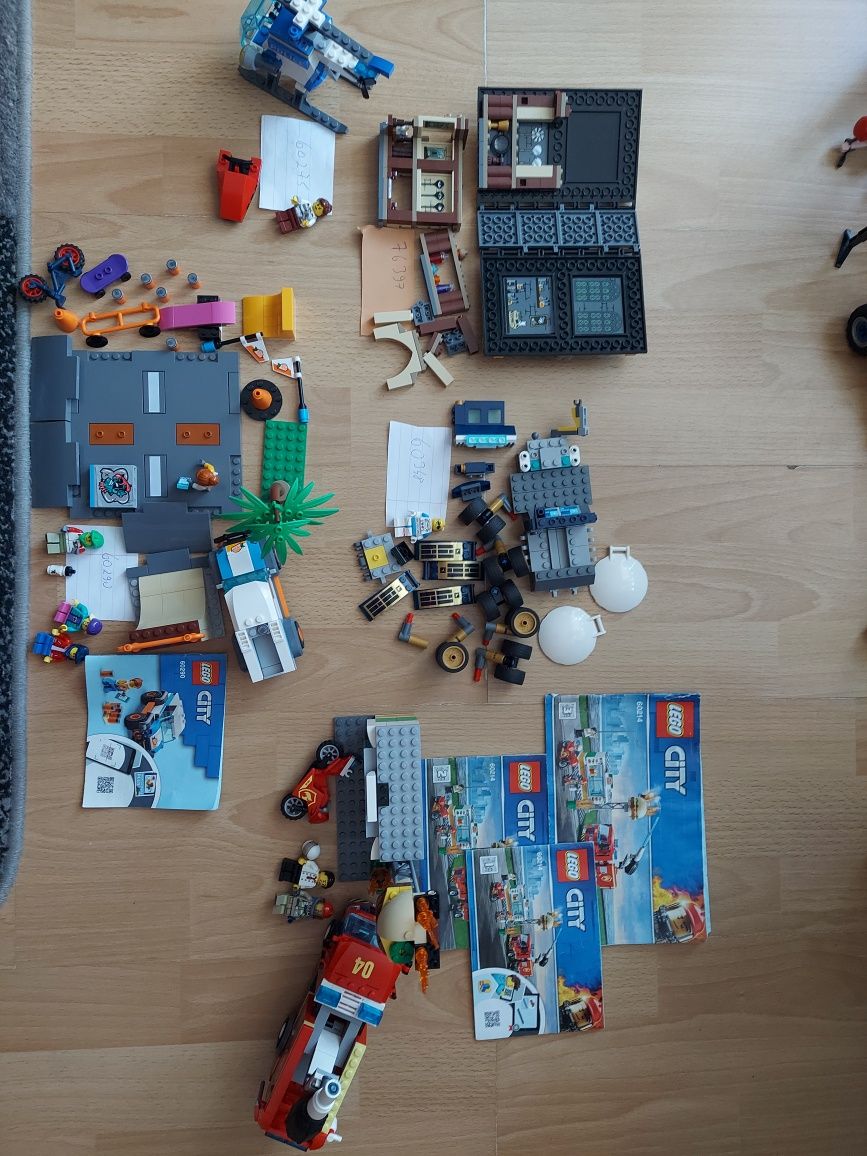 Lego 5 zestawów city Harry Potter