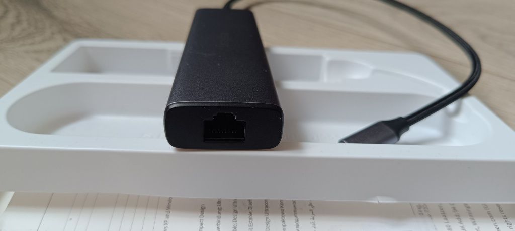 Adapter UGREEN CM512  USB C do Ethernet Adapter 5 W 1