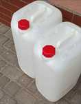 Каністри 30 L білі та сині