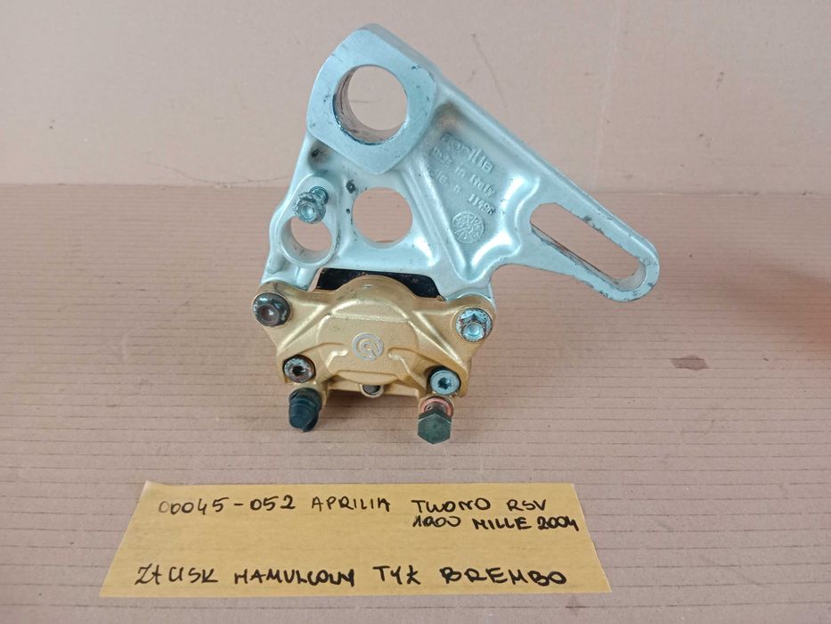 Aprilia Tuono RSV 1000 Mille Zacisk Hamulcowy Tył Brembo 02-05 kopyto