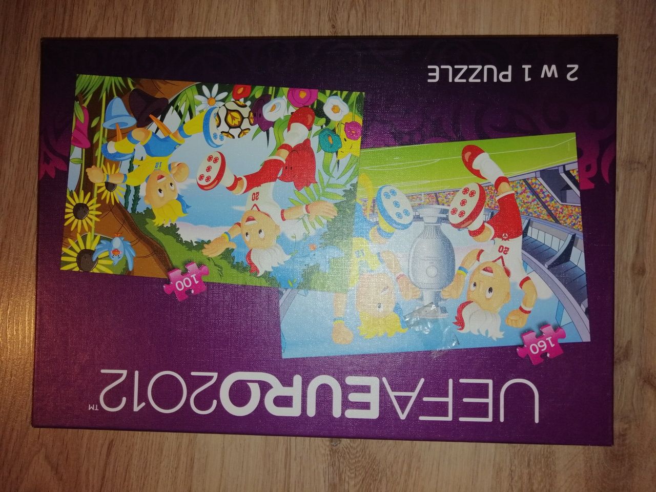 Puzzle UEFA euro 2012 piłka nożna 100 i 160 elementów