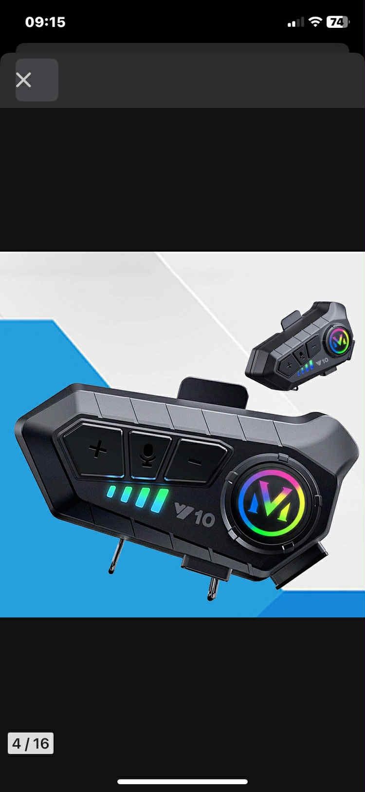 Sprzedam dwa intercom motocyklowe