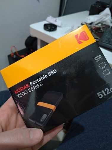 Kodak X200 SSD 512GB портативный диск внешний