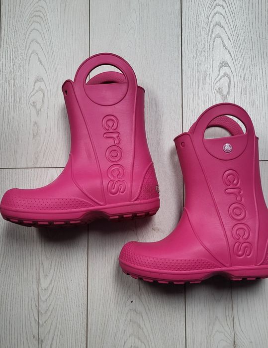 Crocs kalosze różowe rozm. 33/34 J2