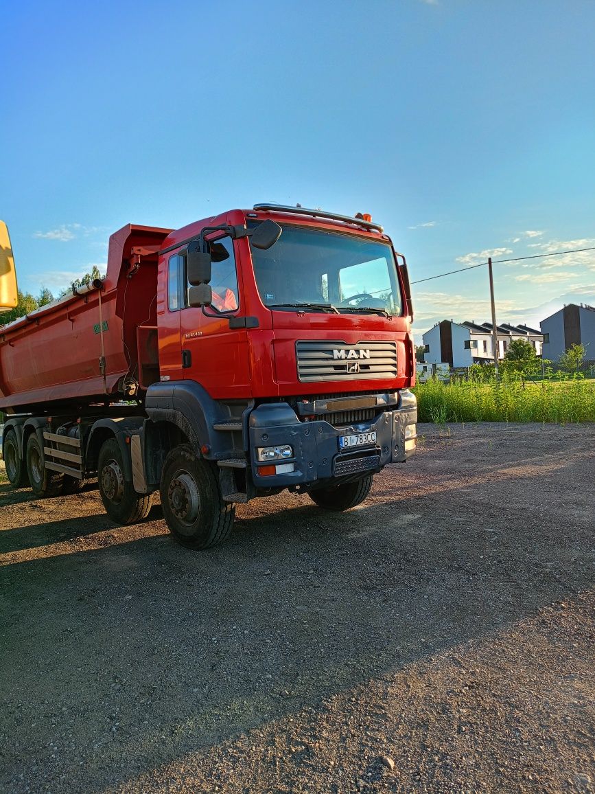 Wywrotka 8x8 MAN TGA 2007r