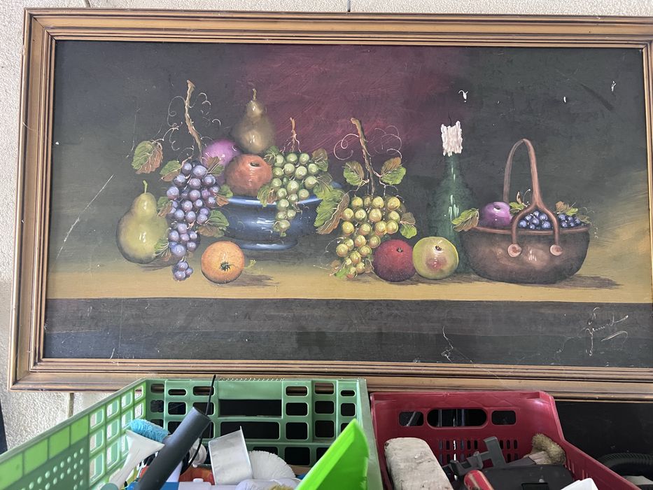 2 quadros grandes Cozinha e sala