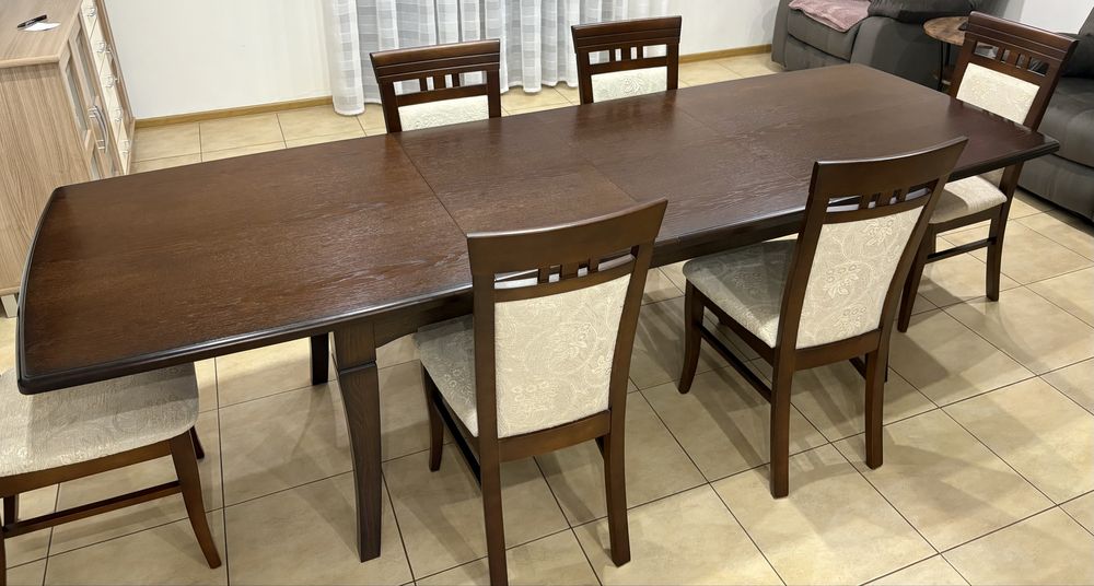 Sprzedam stół + 6 krzeseł