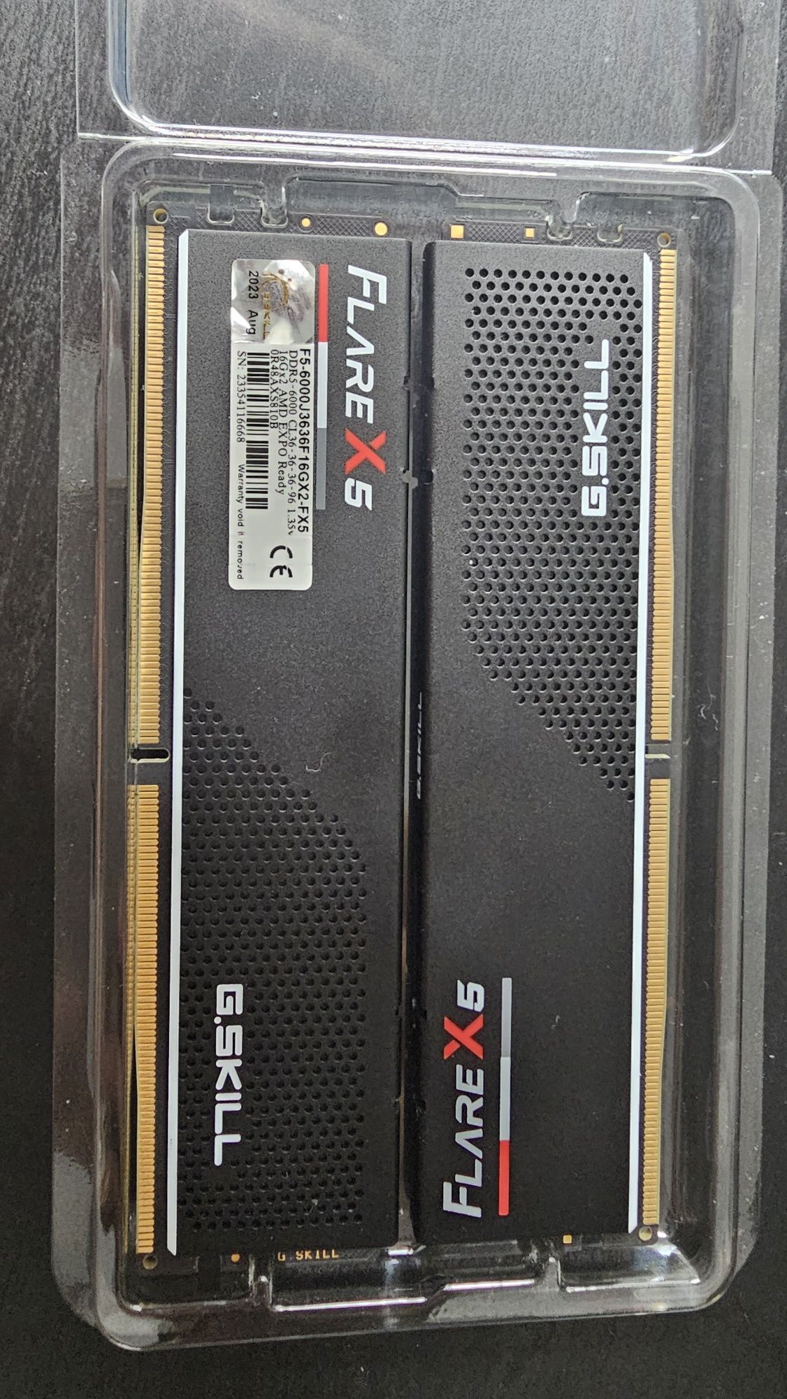 Memórias RAM 16x2 32gb