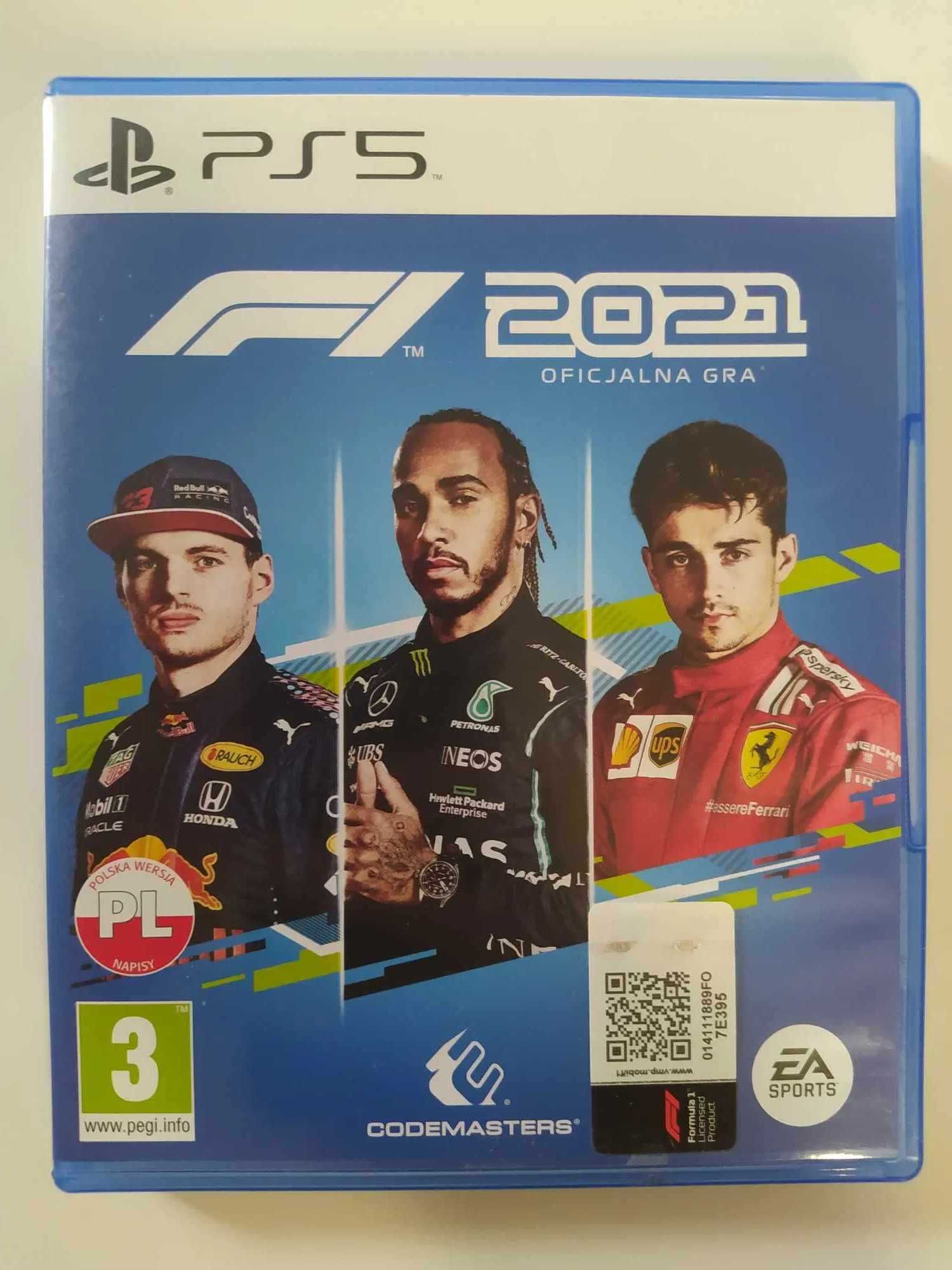 F1 2021 PS5 Polska wersja