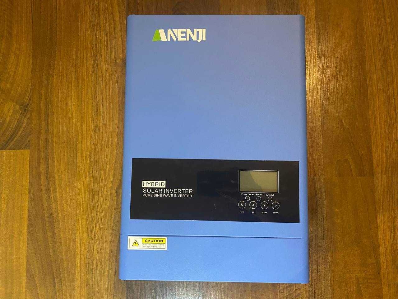 Гибридный солнечный инвертор Anenji ANJ-6200W-48 WIFI чистый синус