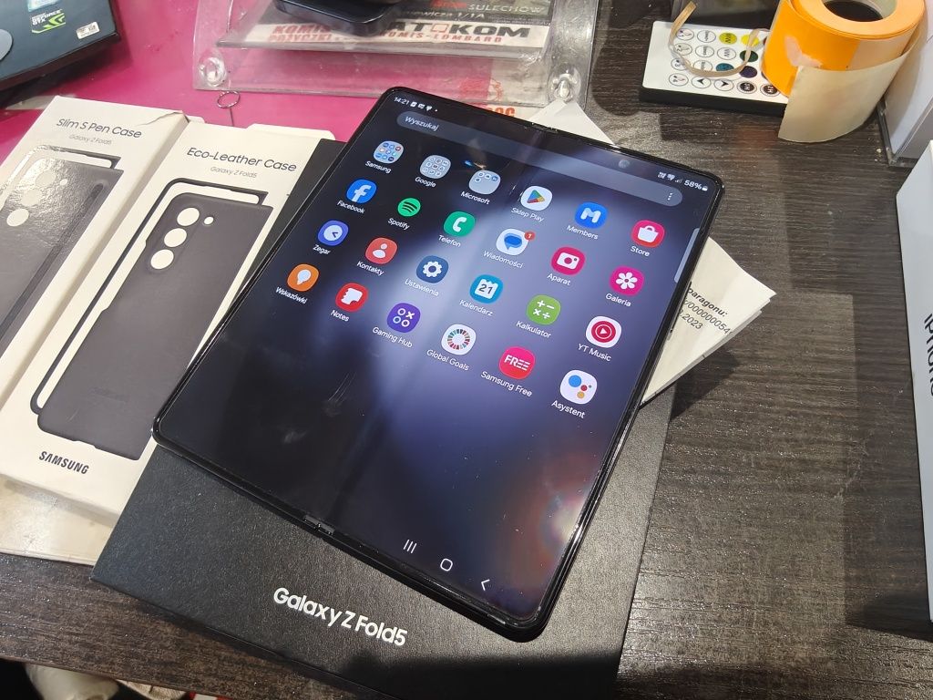 Samsung Z FOLD 5 12/1TB.. Pełen kompleT.. Gwarancja.. PAT-KOM