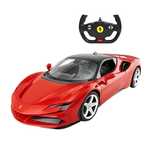 R/C Zdalnie Ferrari Sf90 Samochód Stradale Sterowany Rastar (Czerwony)