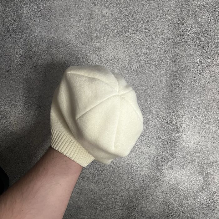 Зимова білосніжна шапка OZZI оригінальна чоловіча стильна шапка